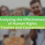 Analyzing the Effectiveness of Human Rights Treaties and Conventions