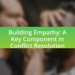 Building Empathy: A Key Component in Conflict Resolution