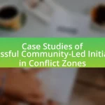 Case Studies of Successful Community-Led Initiatives in Conflict Zones