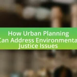 How Urban Planning Can Address Environmental Justice Issues