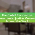 The Global Perspective: Environmental Justice Movements Around the World
