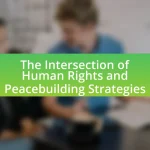The Intersection of Human Rights and Peacebuilding Strategies