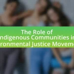 The Role of Indigenous Communities in Environmental Justice Movements
